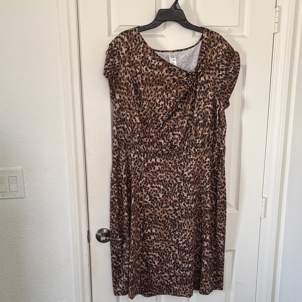 Leopard Print Women's Dress